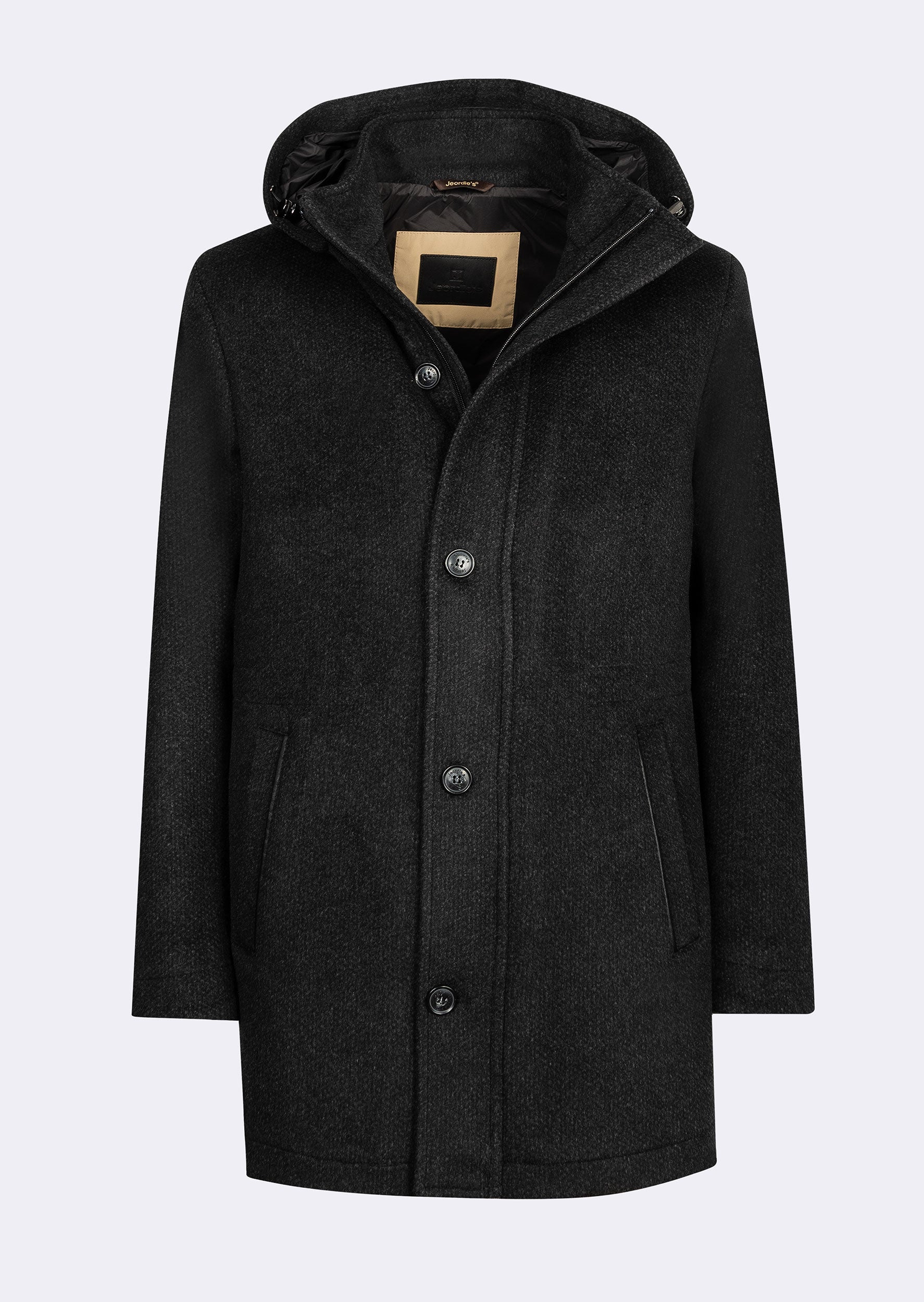 Anthracite Wool Coat