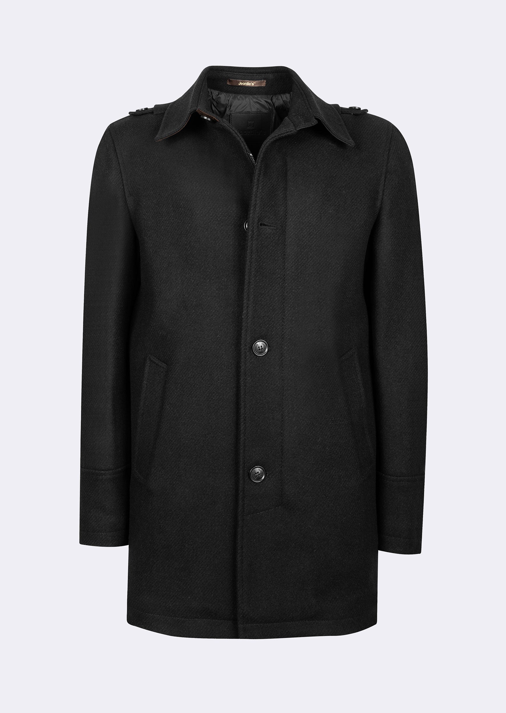 Black Wool Coat