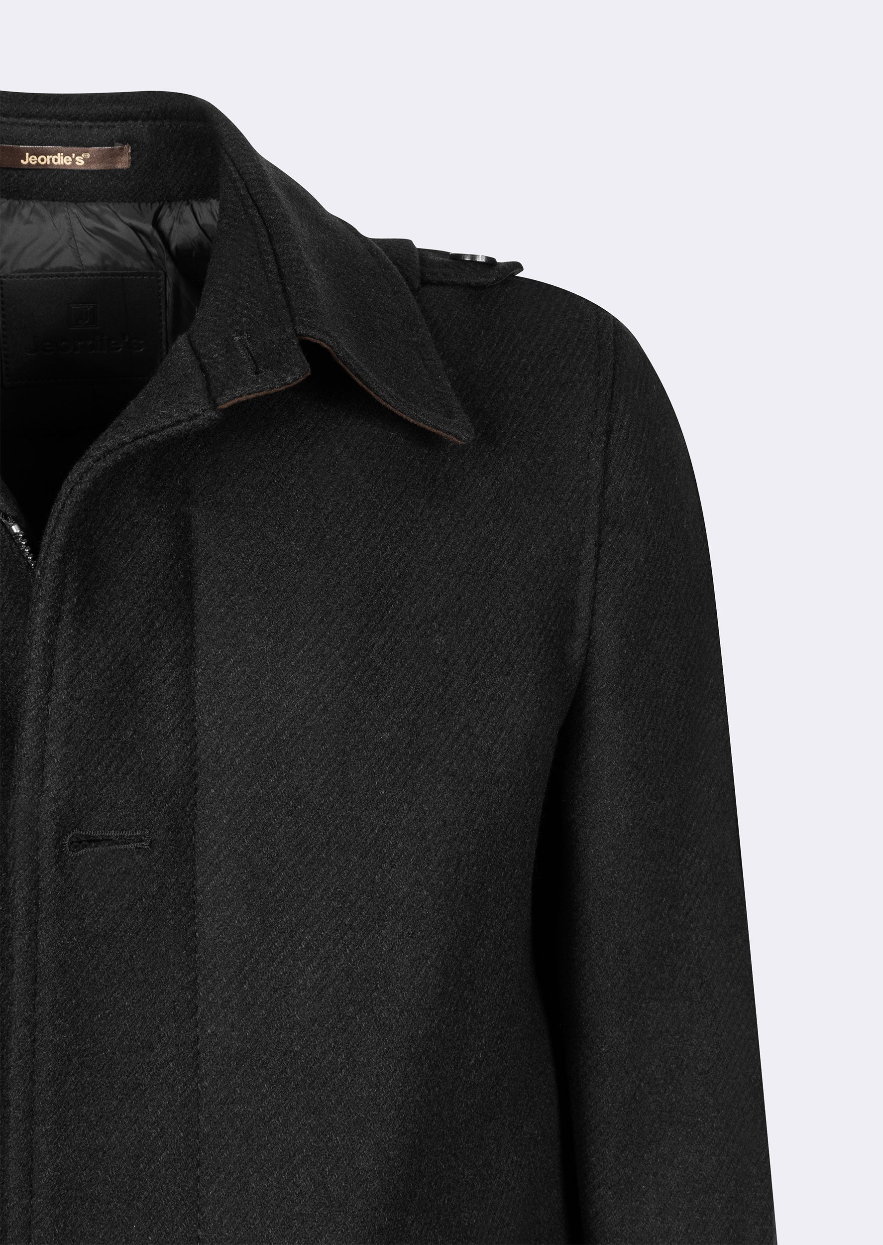 Black Wool Coat