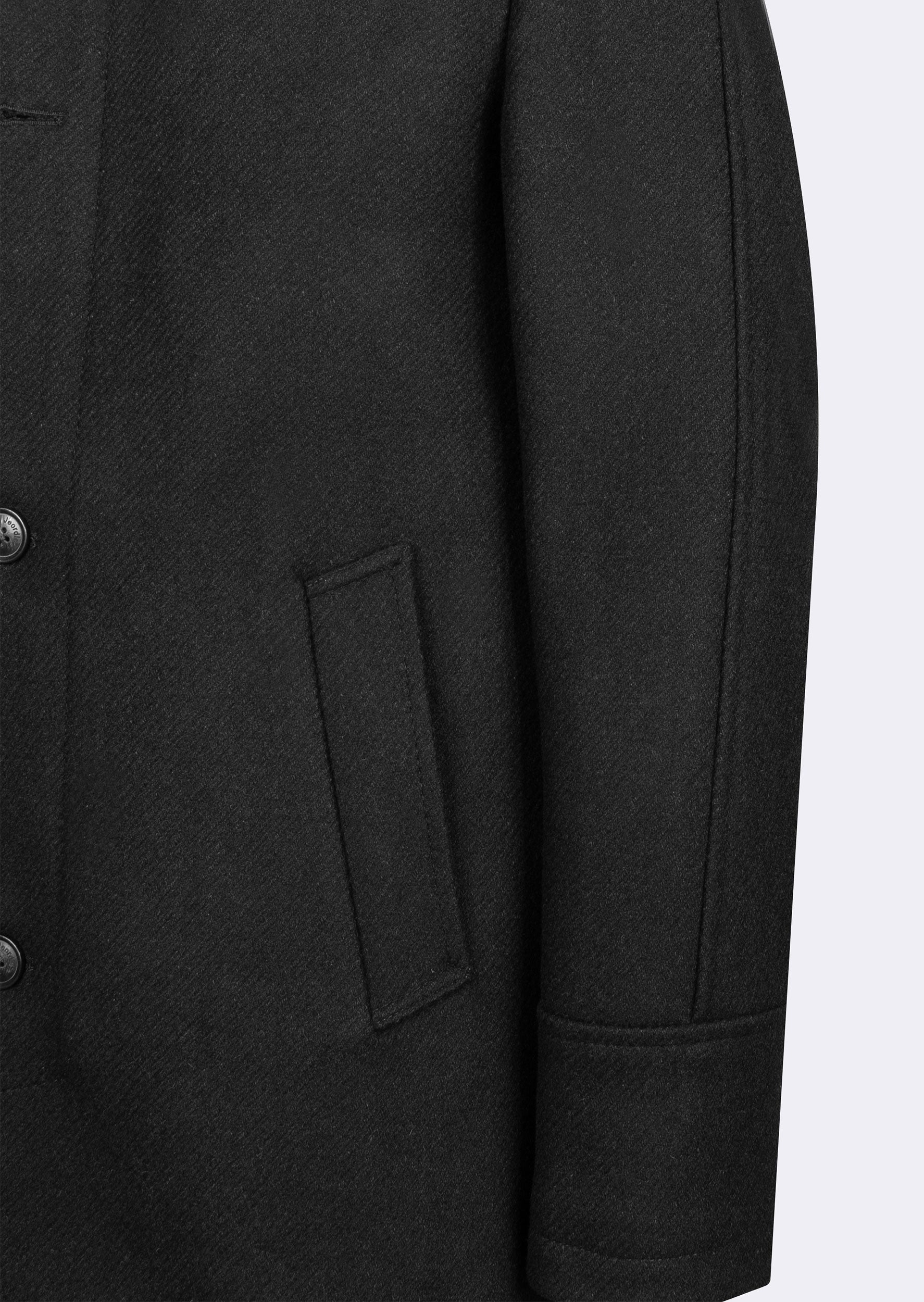 Black Wool Coat
