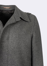 Grey Wool Coat