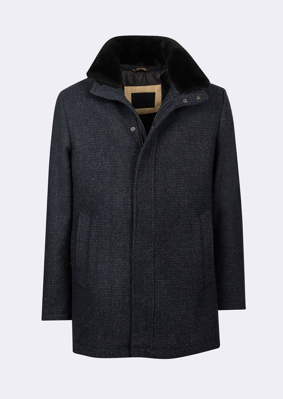 Anthracite Wool Coat