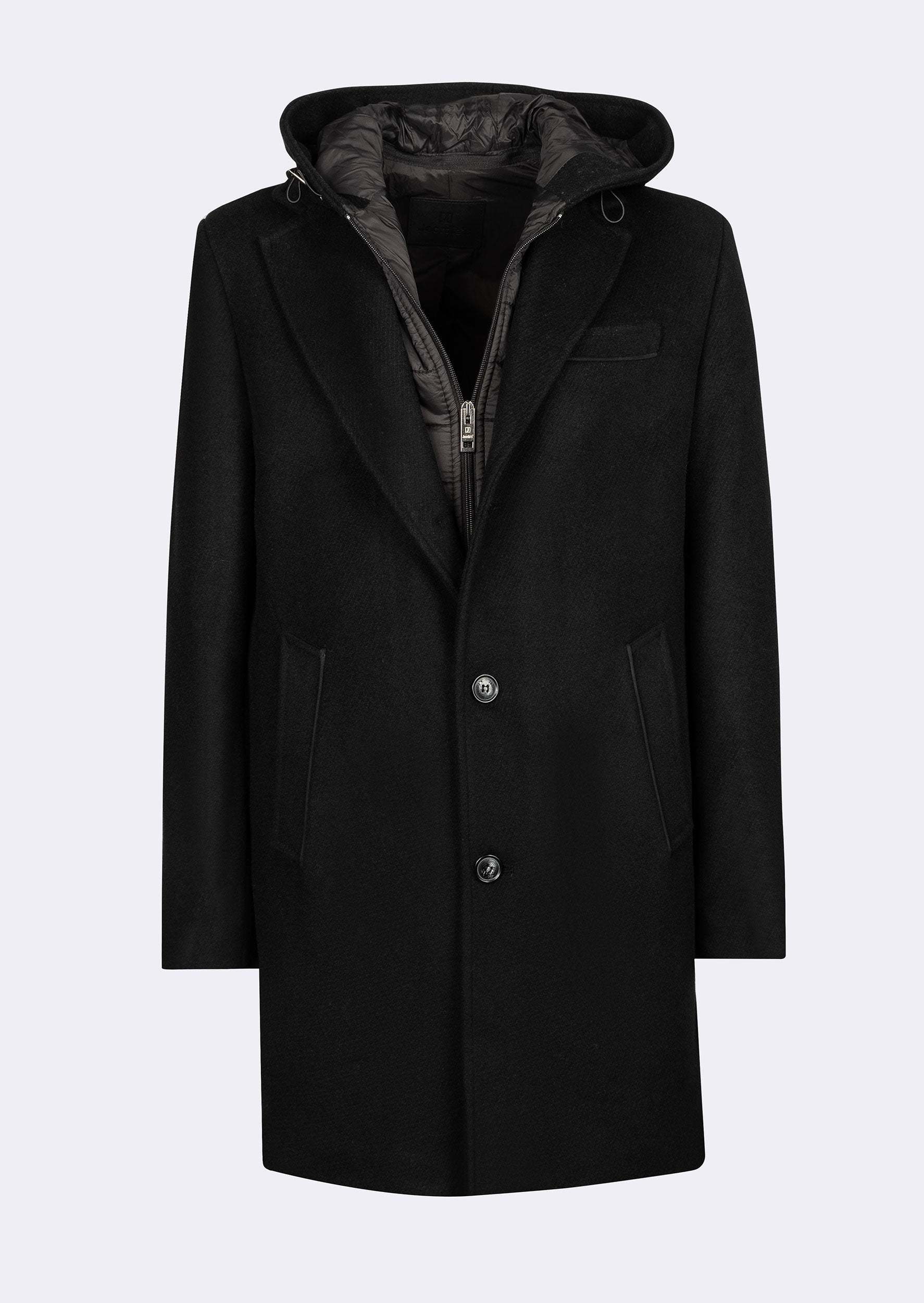 Black Wool Coat