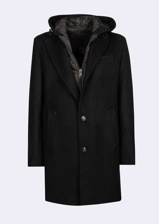Black Wool Coat