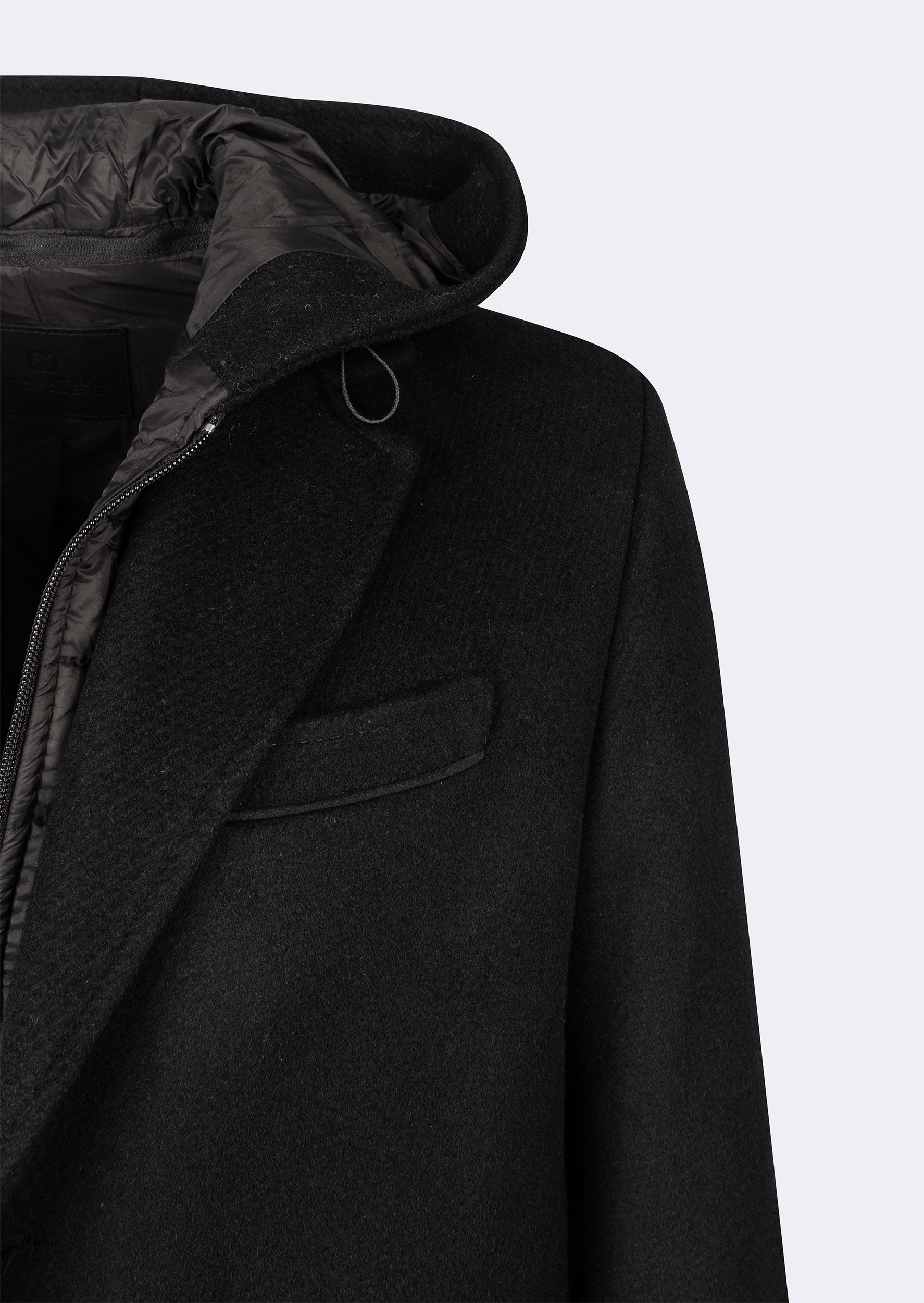 Black Wool Coat