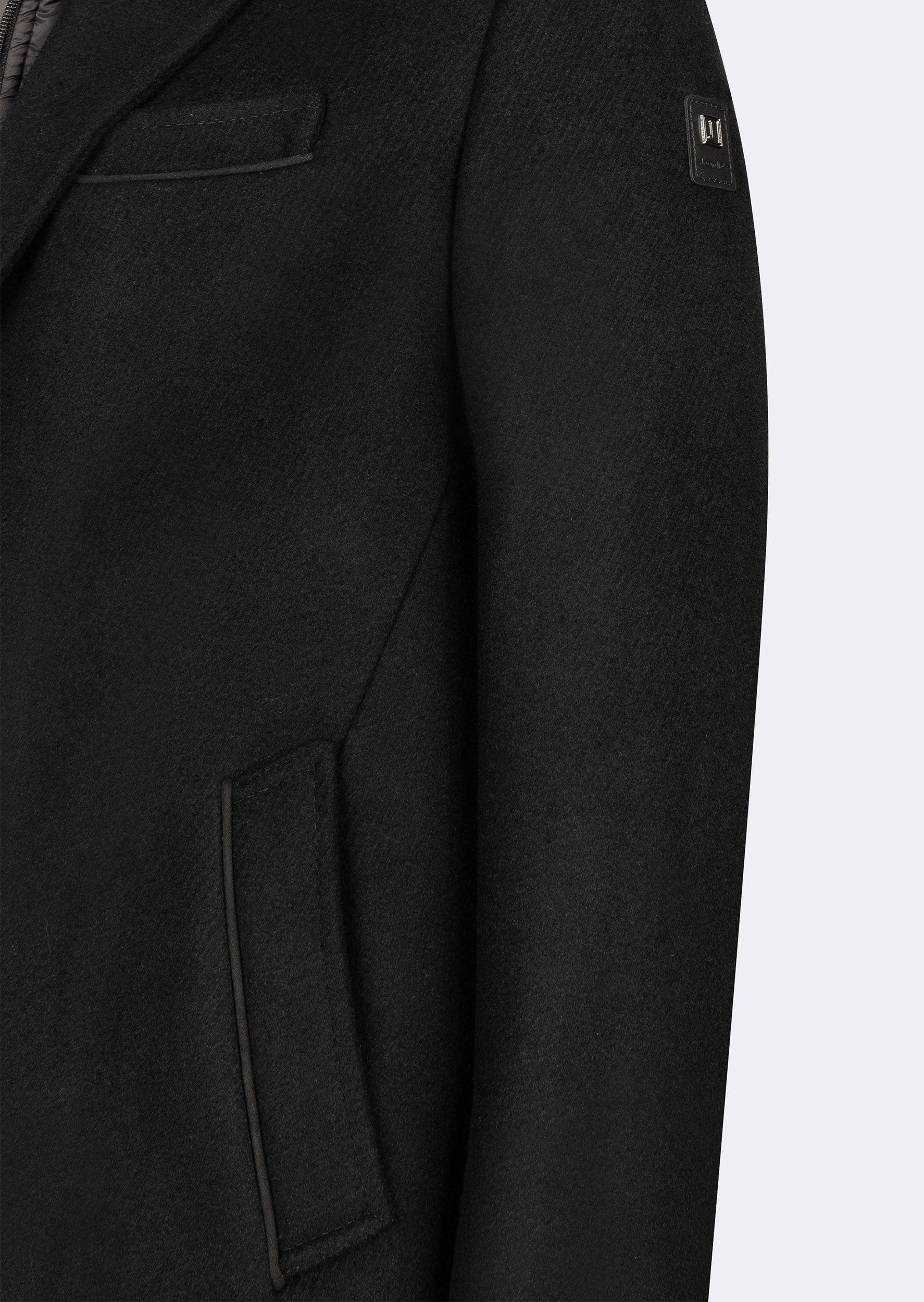 Black Wool Coat