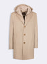 Beige Wool Coat