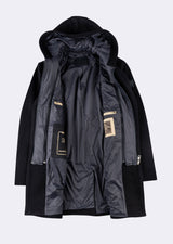 Navy Wool Coat