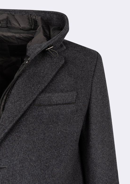 Grey Wool Coat