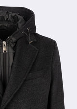 Anthracite Wool Coat
