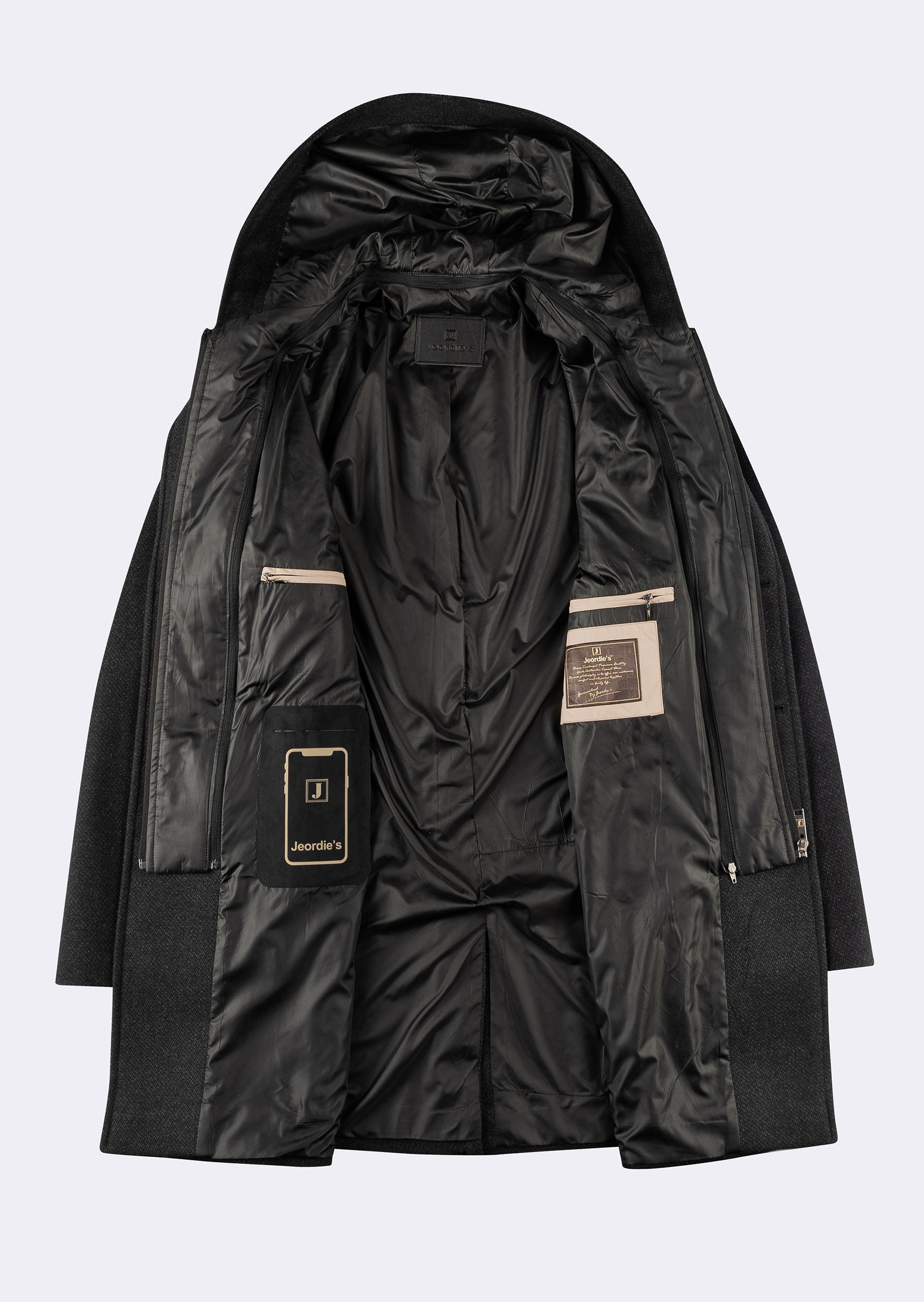 Anthracite Wool Coat