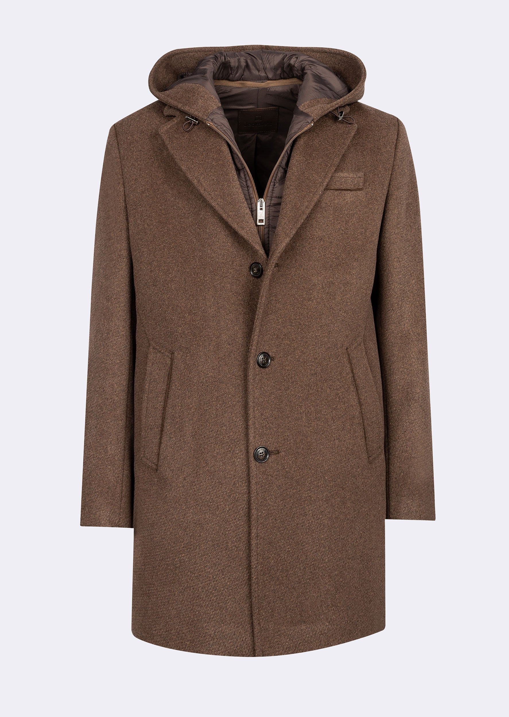 Taupe Wool Coat