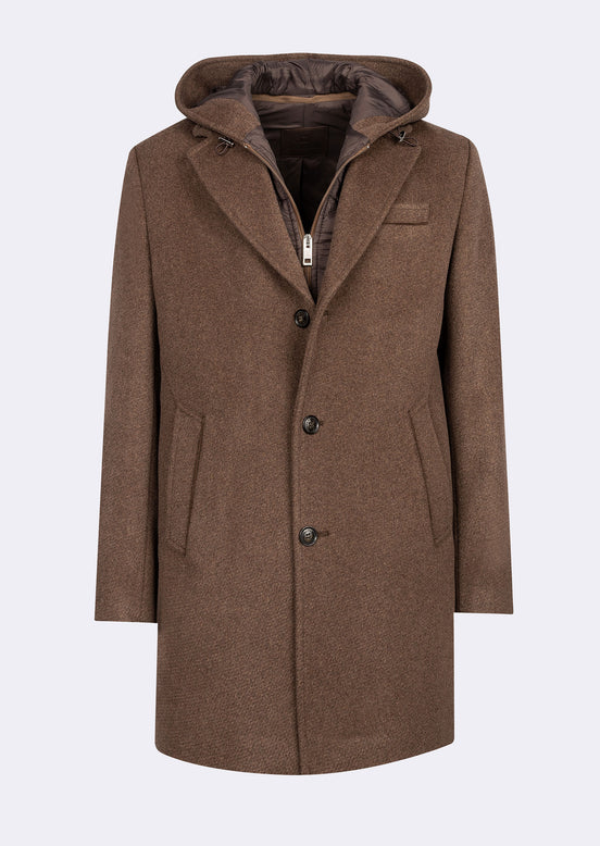 Taupe Wool Coat