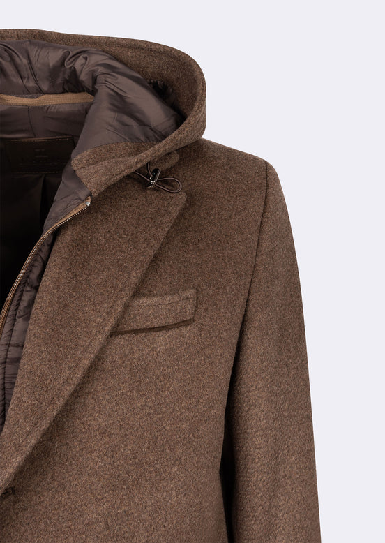 Taupe Wool Coat