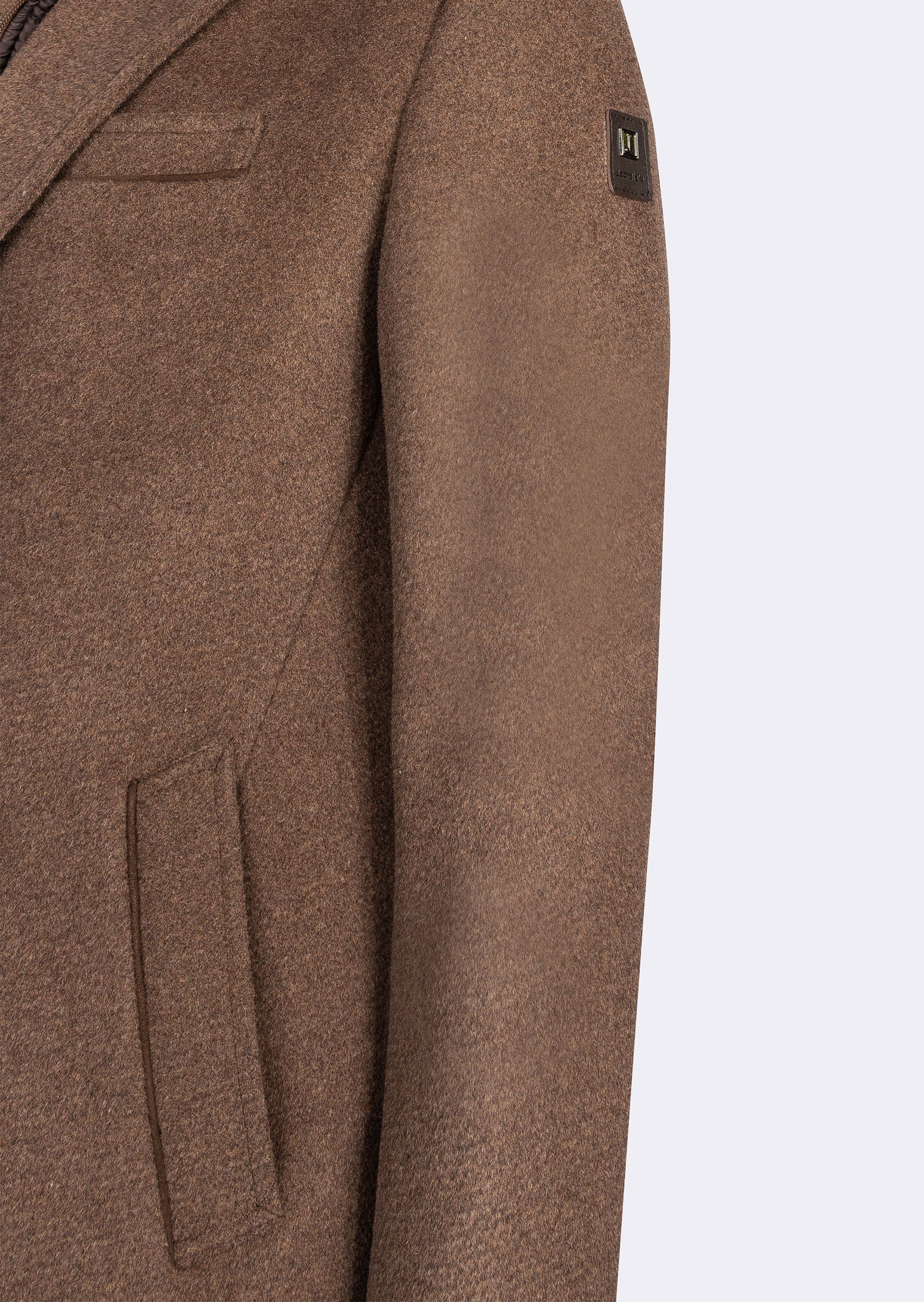 Taupe Wool Coat