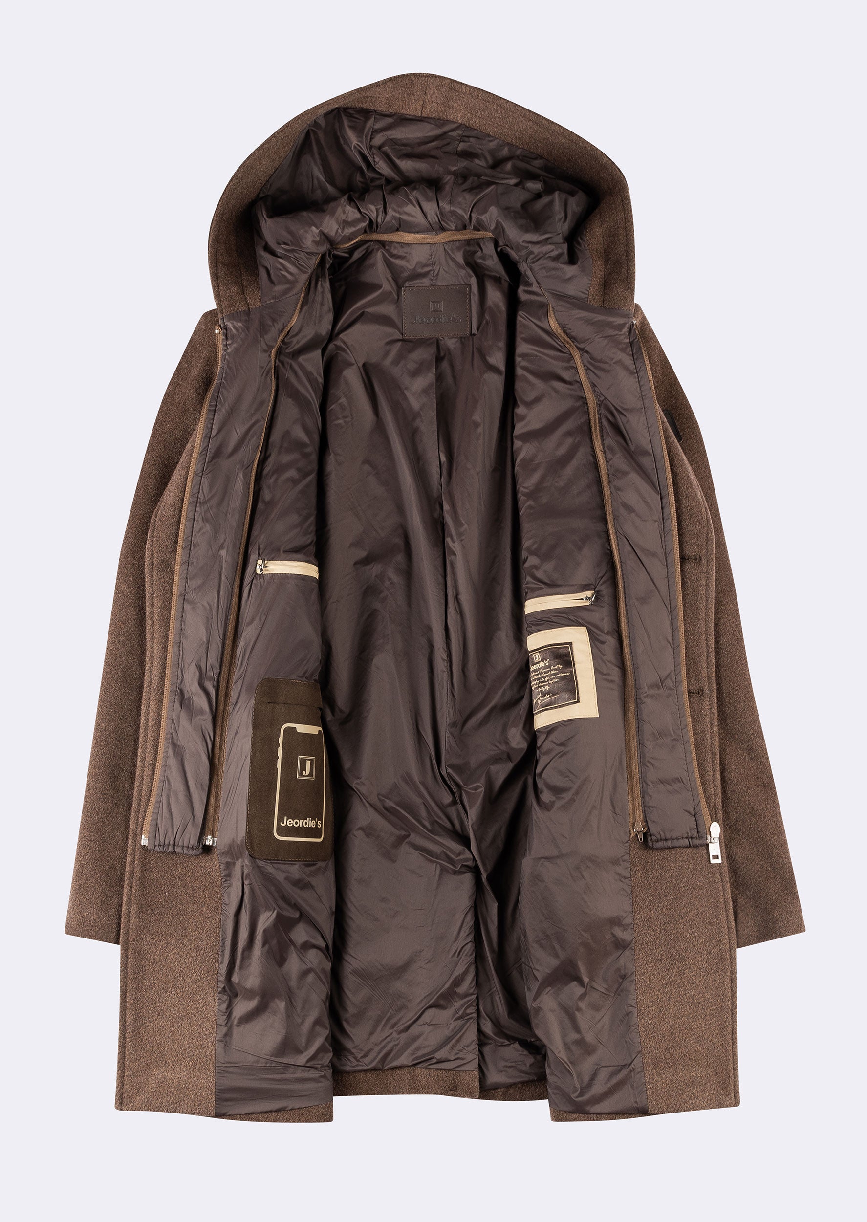 Taupe Wool Coat