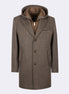 Dark Beige Wool Coat