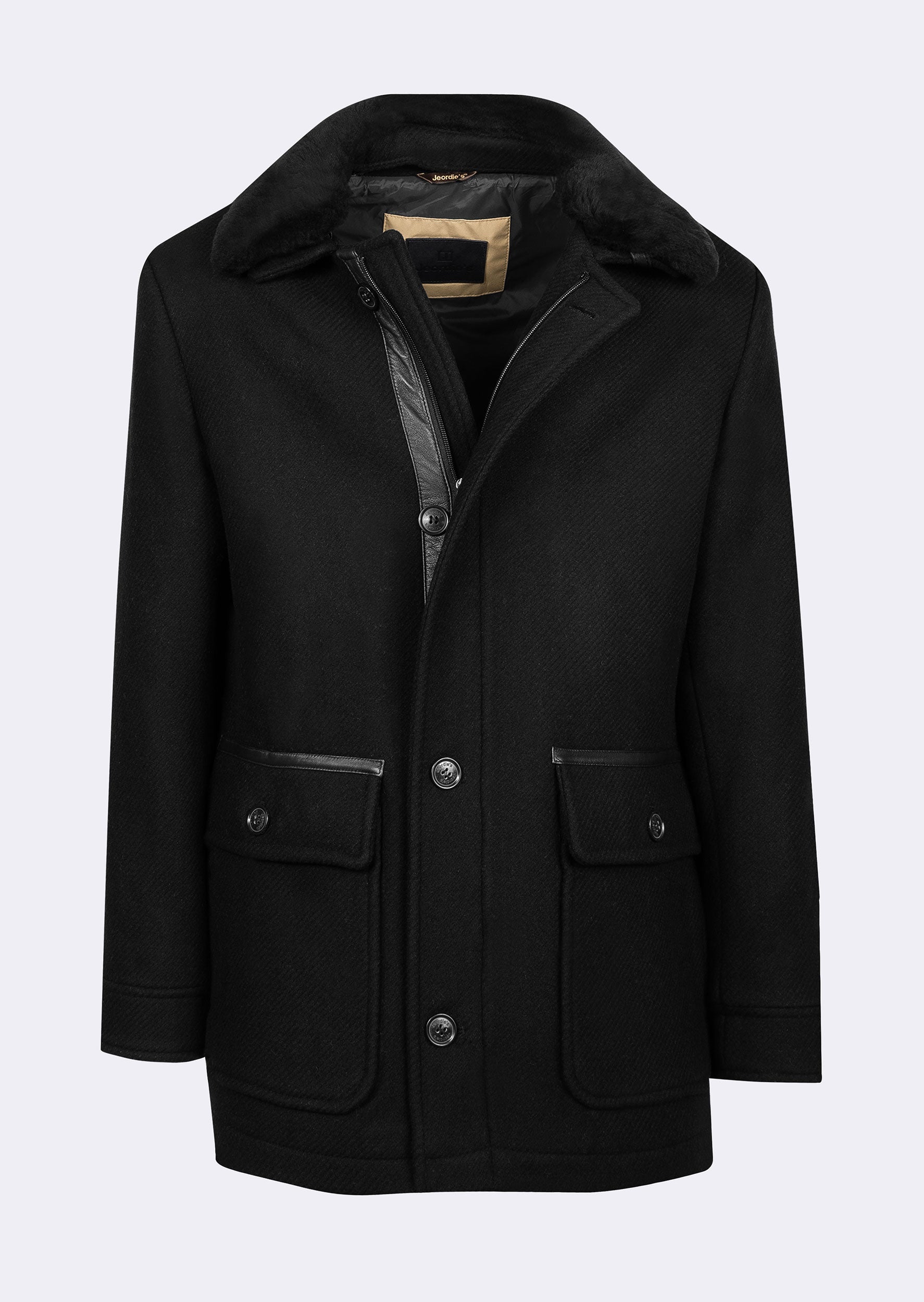 Black Wool Coat