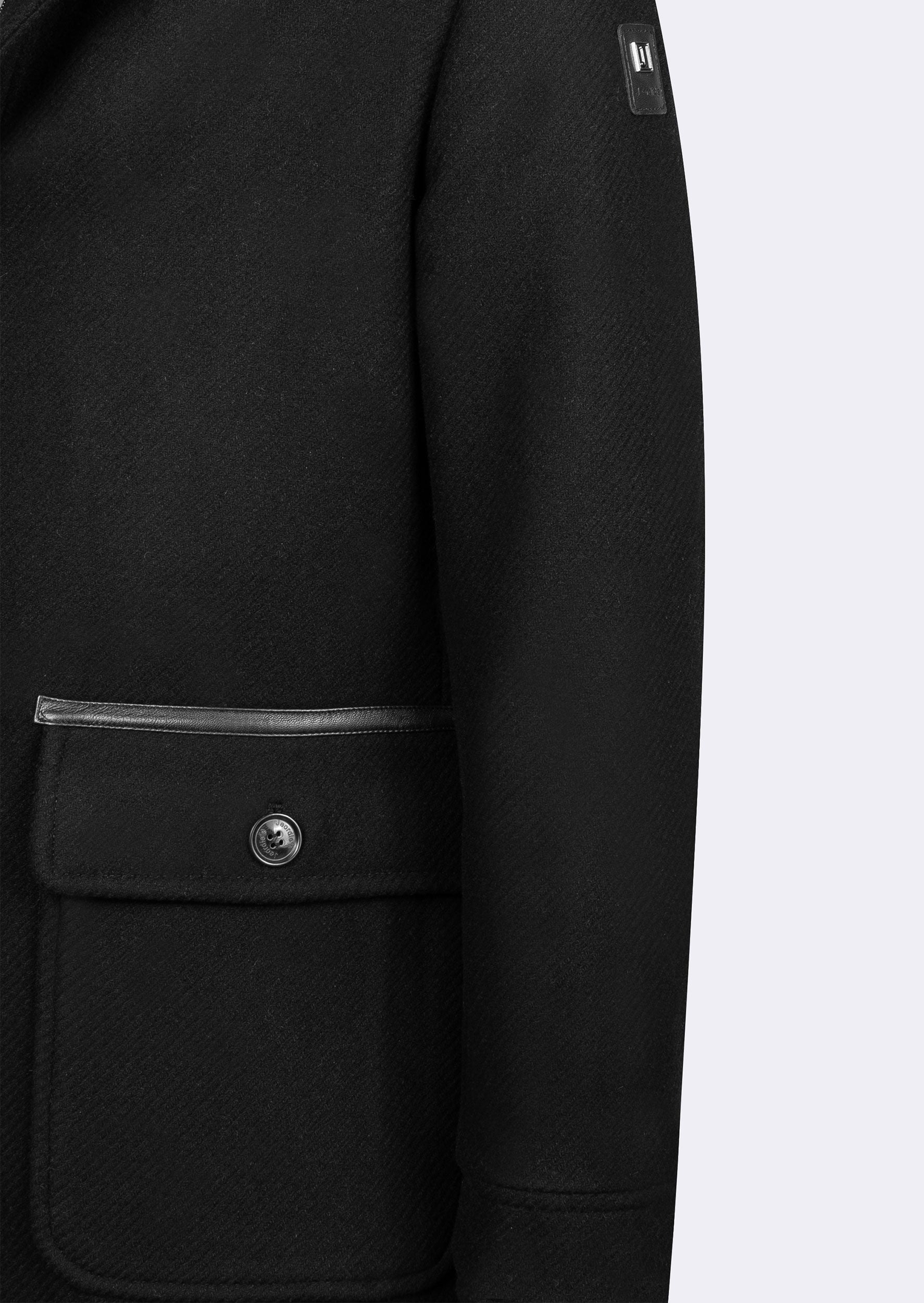 Black Wool Coat