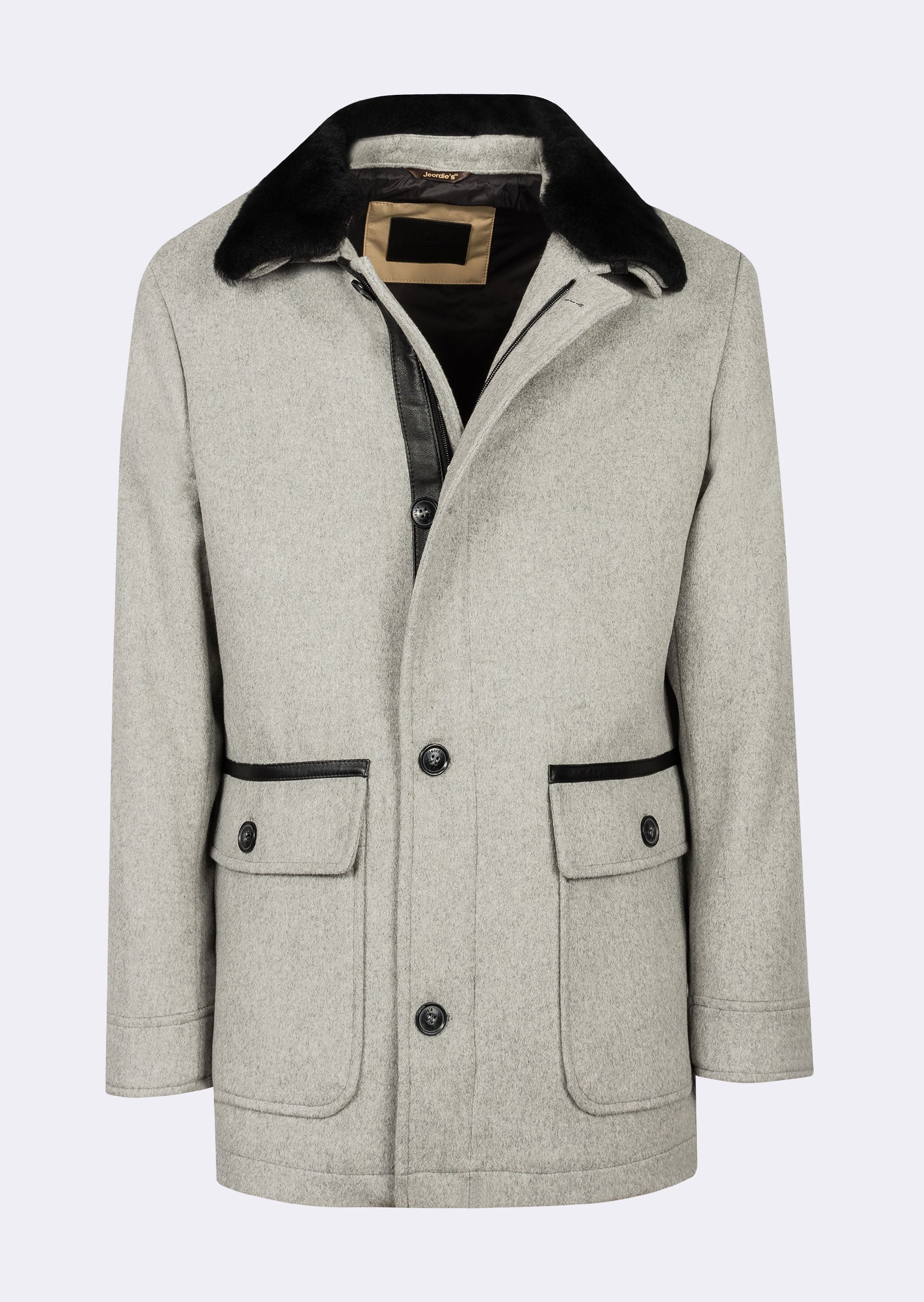 Grey Wool Coat