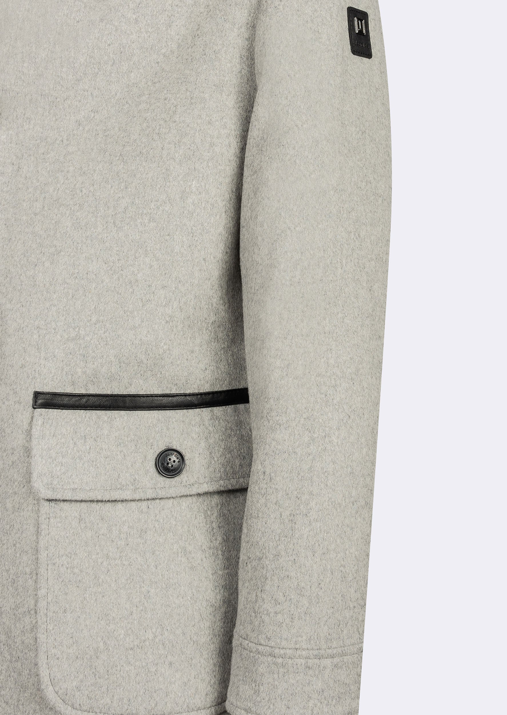 Grey Wool Coat