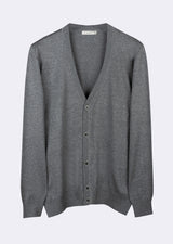 Dark Grey Melange Knitwear