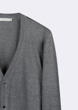 Dark Grey Melange Knitwear