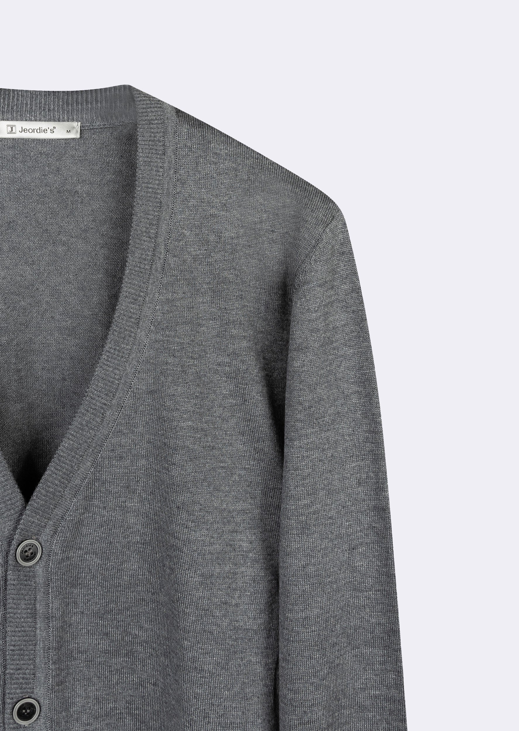 Dark Grey Melange Knitwear