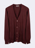 Dark Burgundy Melange Knitwear