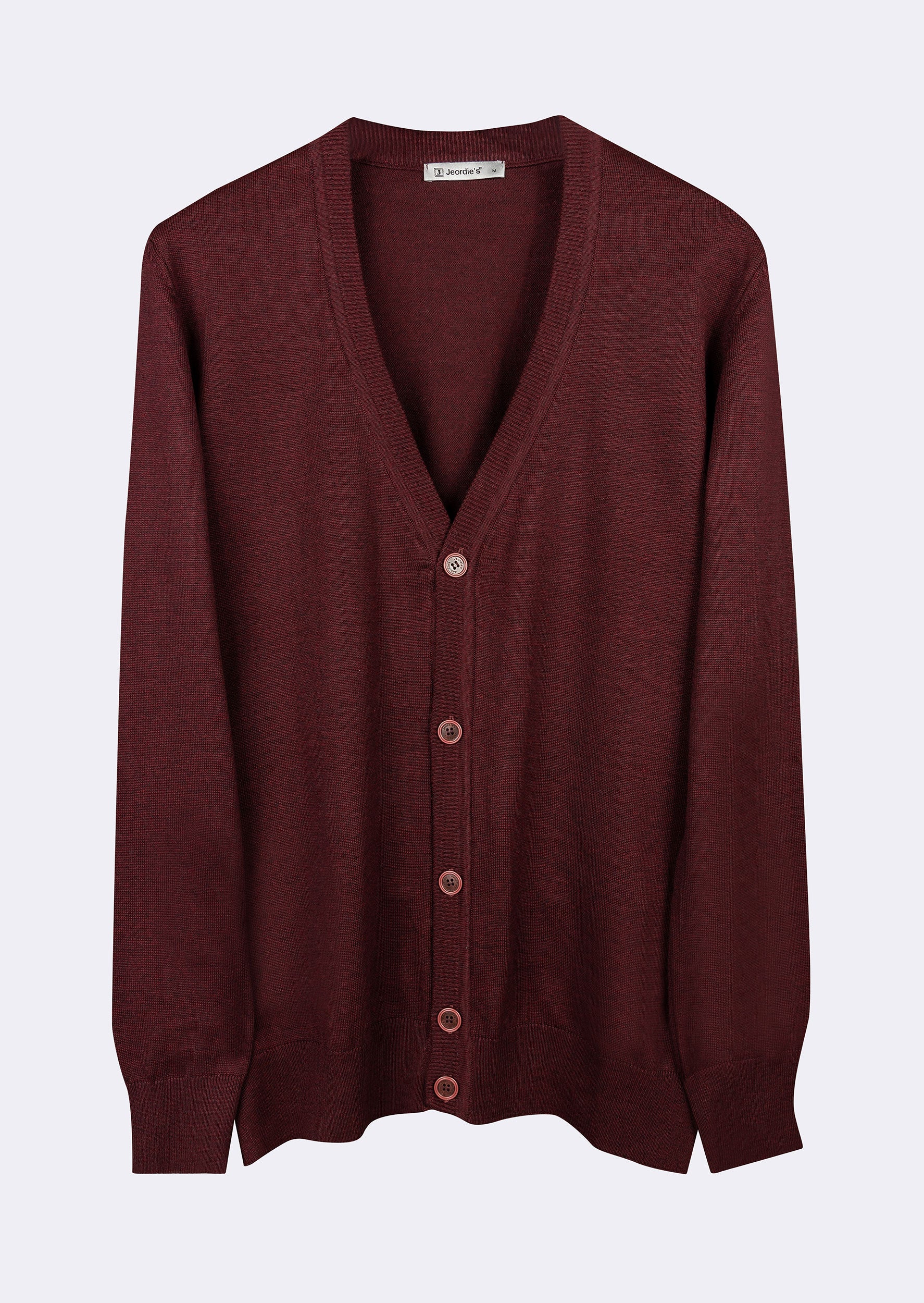 Dark Burgundy Melange Knitwear