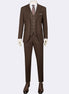 Brown Three-Piece Suit