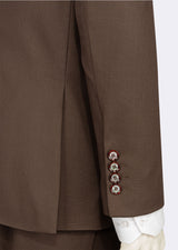 Brown Three-Piece Suit