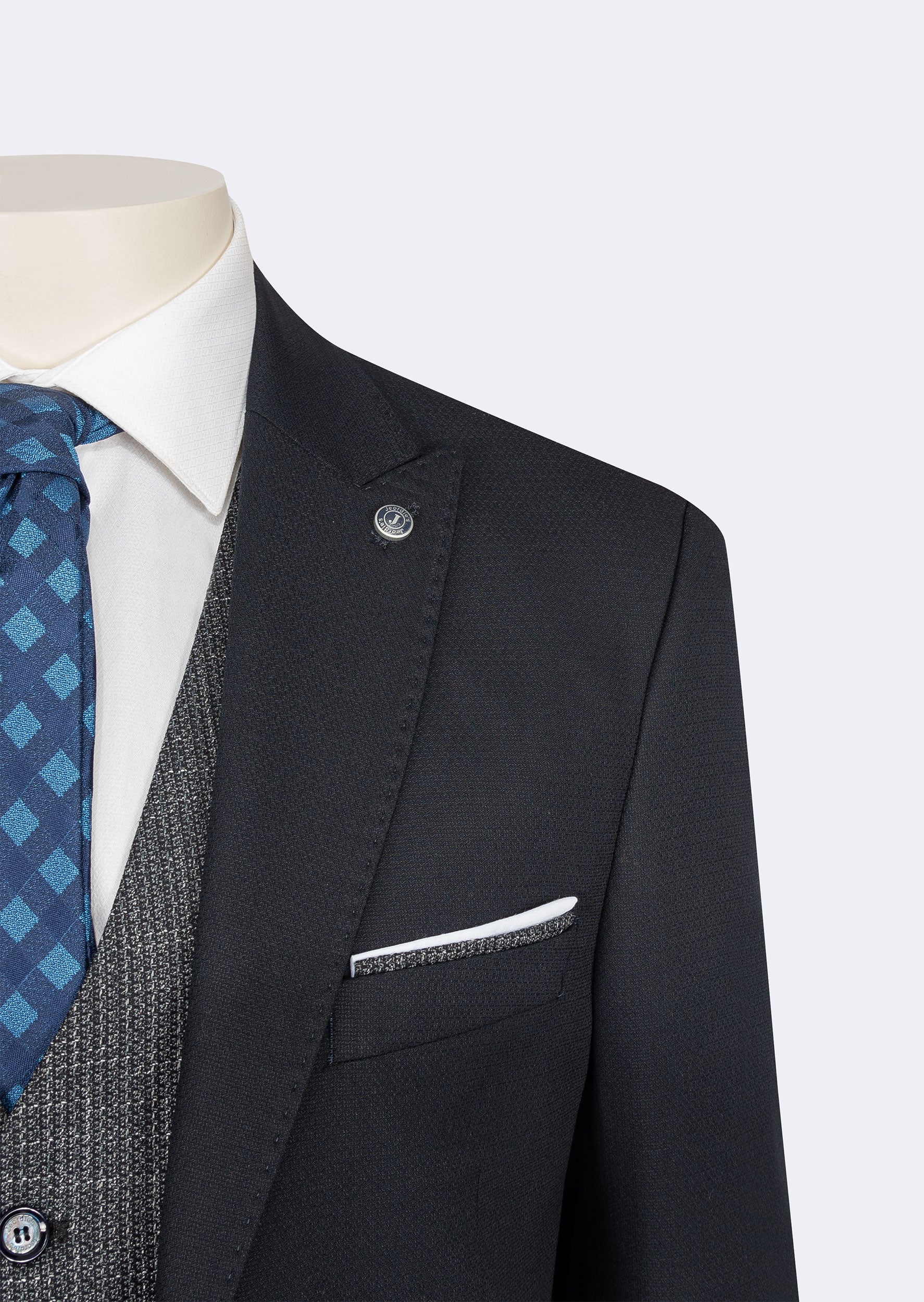 Navy Three-Piece Suit