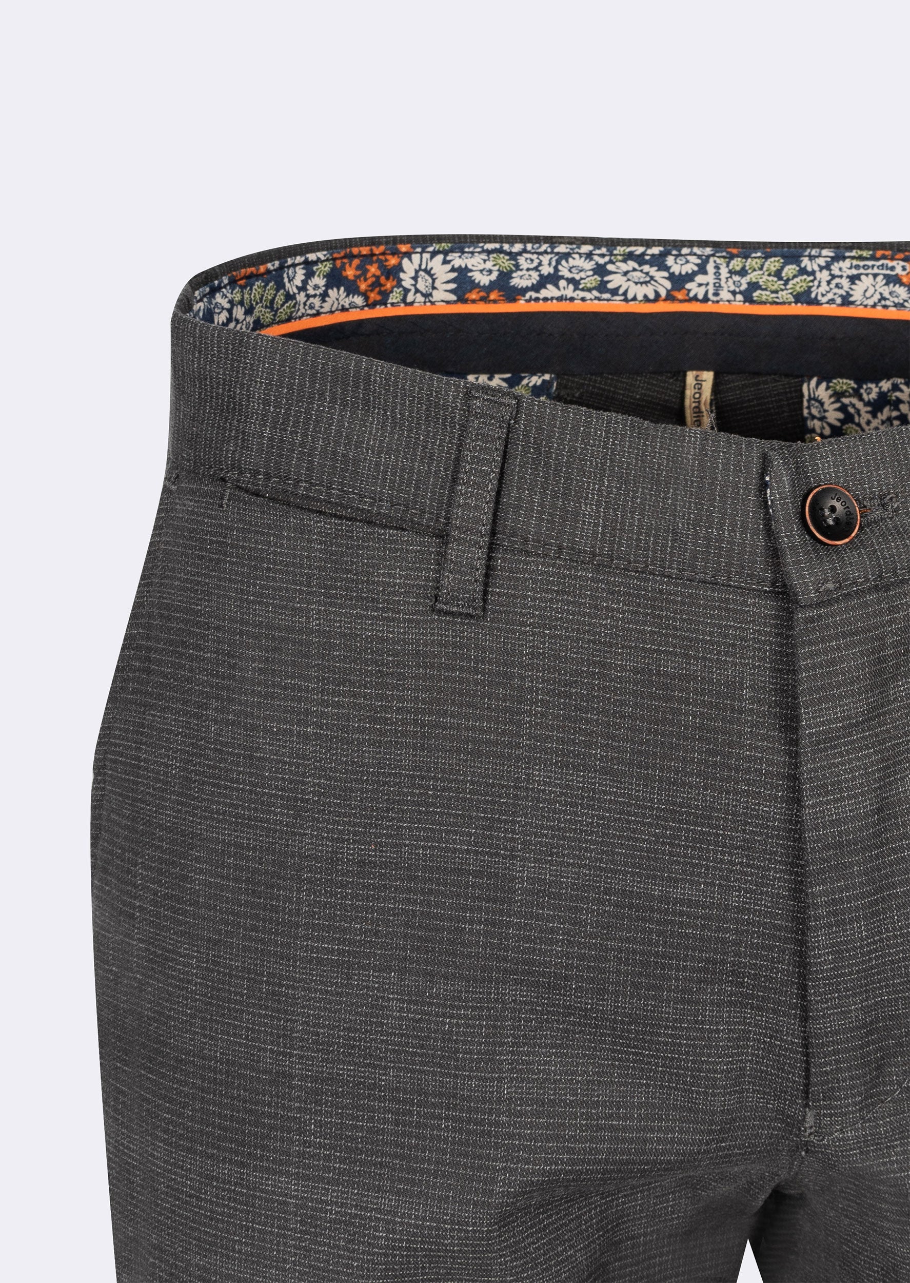 Charcoal Chino & Casual Pant