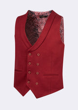 Burgundy Waistcoat