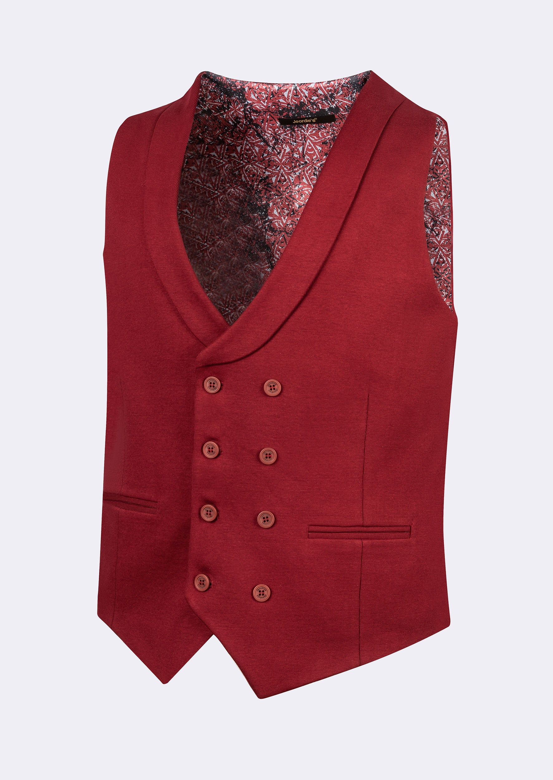 Burgundy Waistcoat