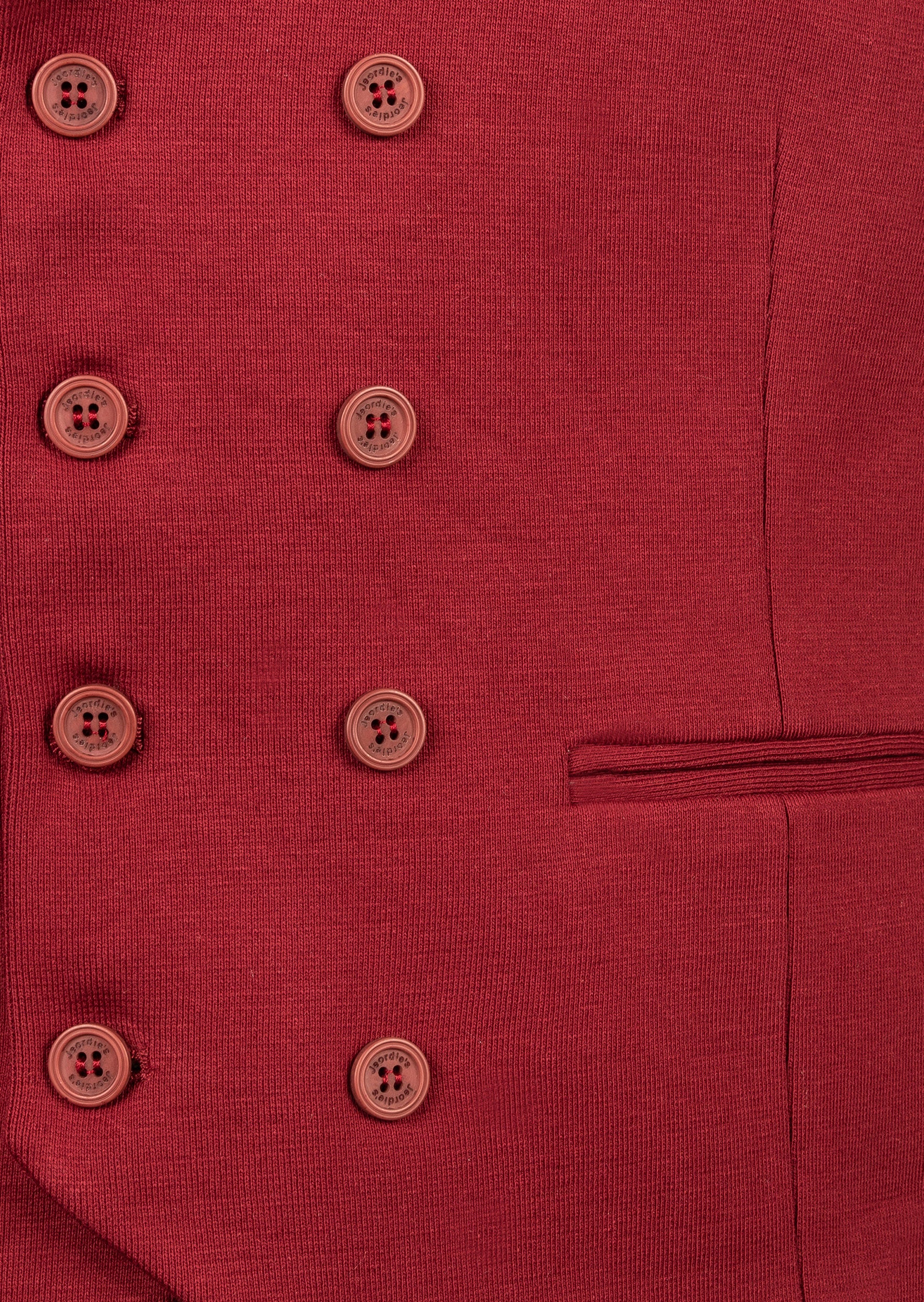 Burgundy Waistcoat
