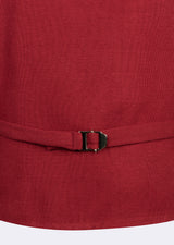 Burgundy Waistcoat