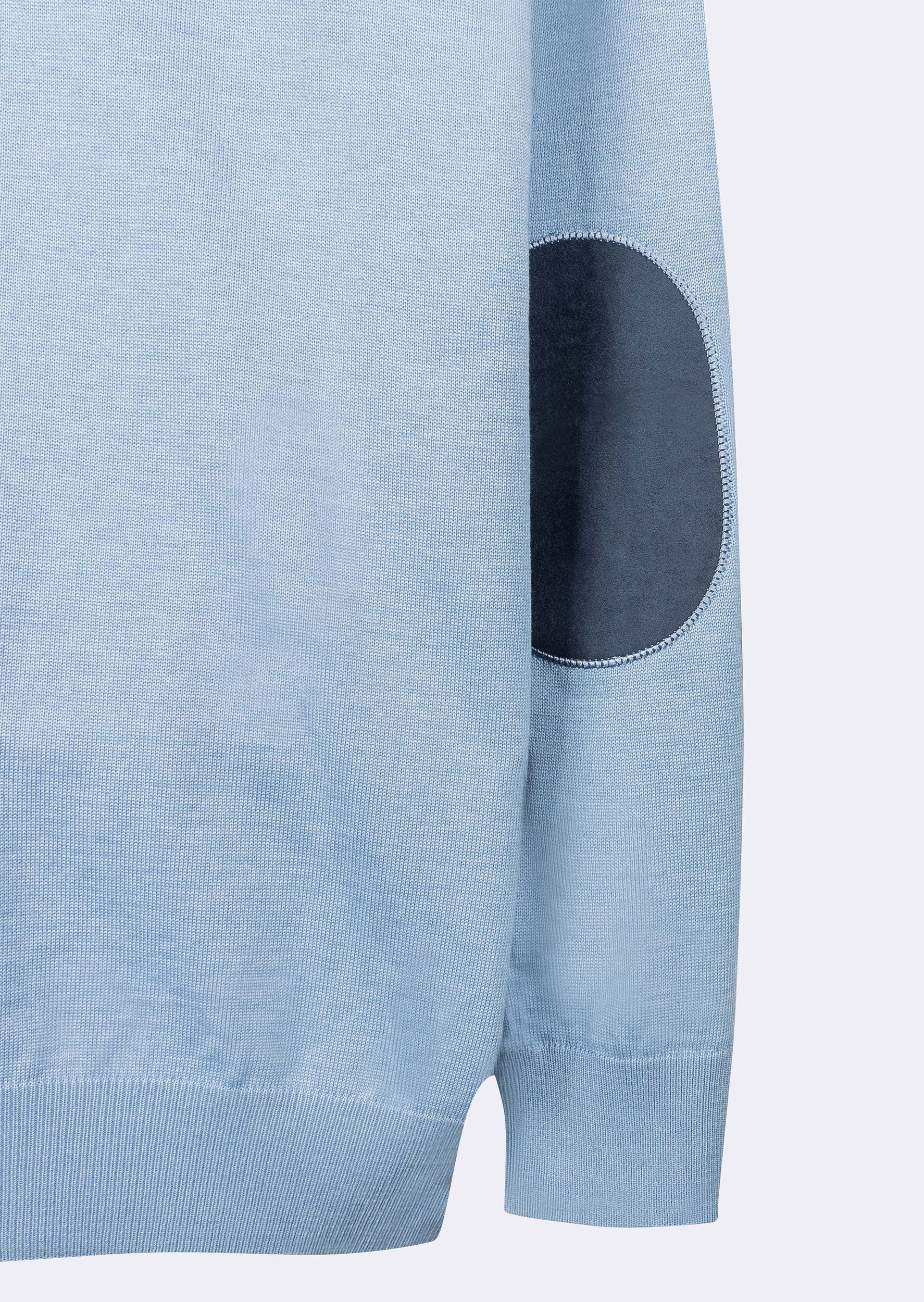 Melange Blue Knitwear