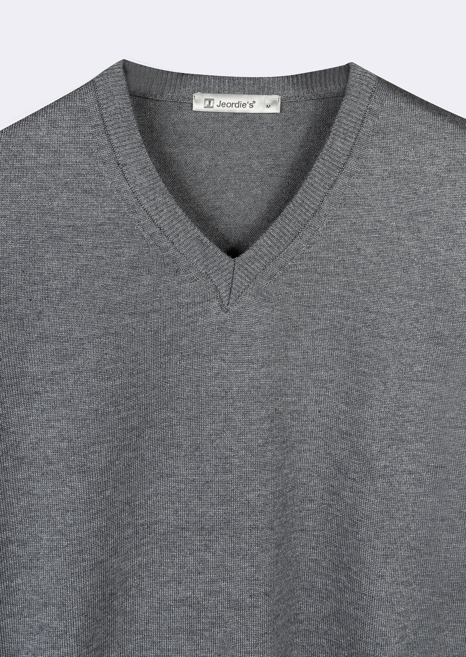 Dark Grey Melange Knitwear