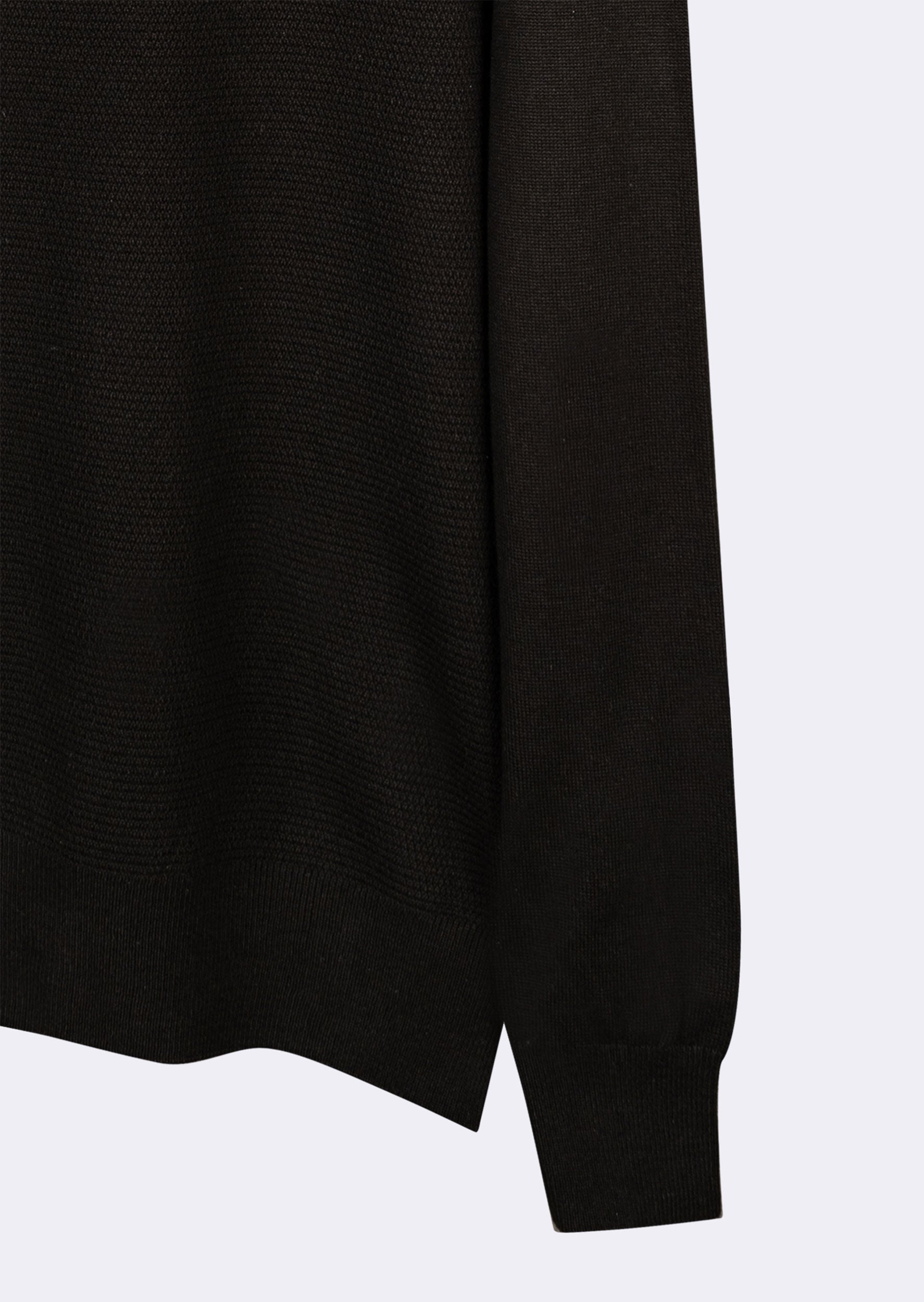 Black Knitwear