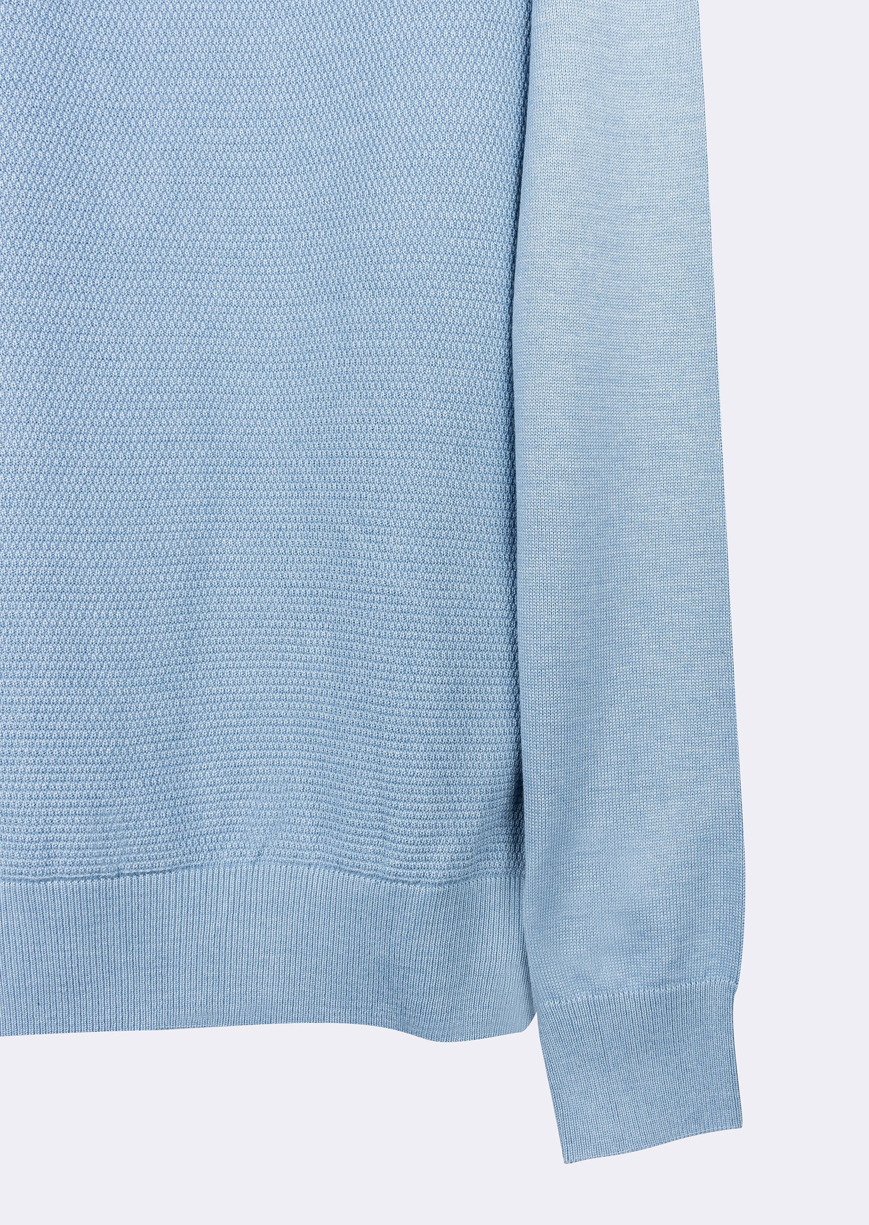 Melange Blue Knitwear