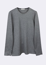 Dark Grey Melange Knitwear
