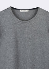 Dark Grey Melange Knitwear
