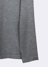 Dark Grey Melange Knitwear