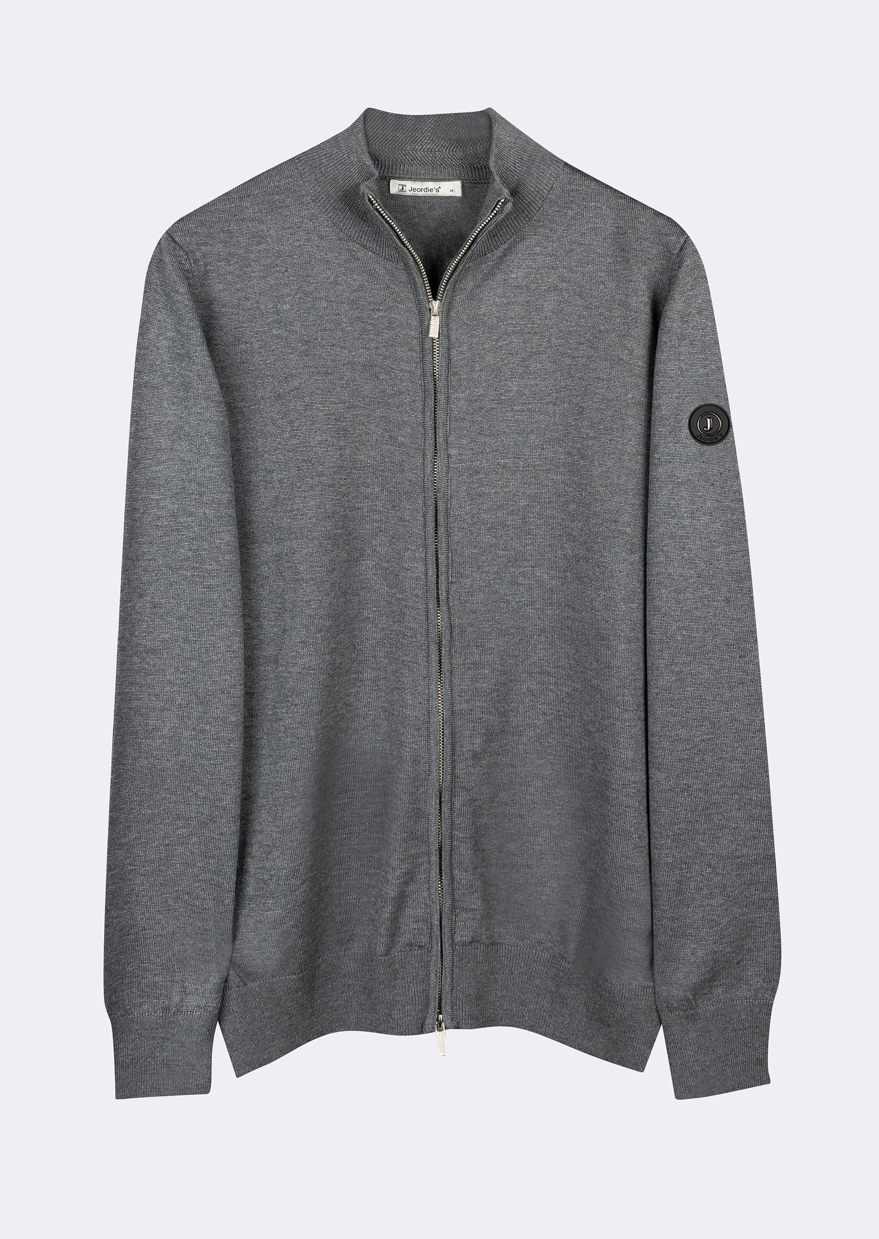 Dark Grey Melange Knitwear