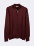 Dark Burgundy Melange Knitwear