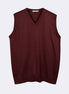 Dark Burgundy Melange Knitwear