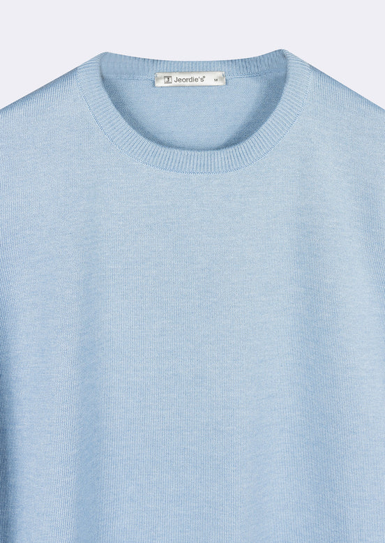 Melange Blue Knitwear