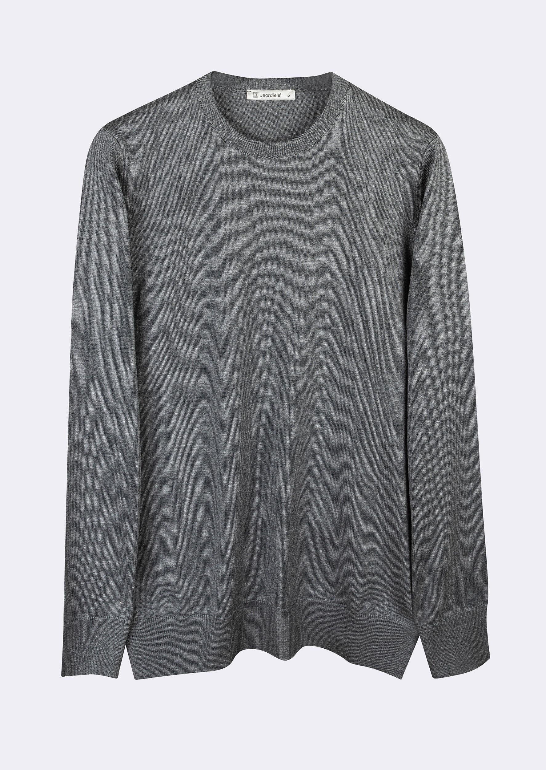 Dark Grey Melange Knitwear